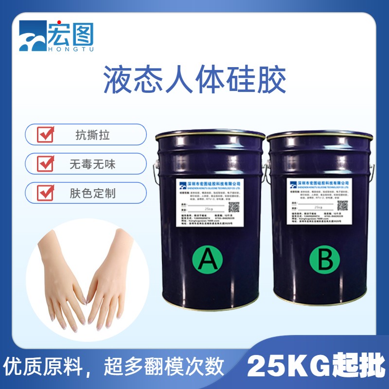 液態人體硅膠原料，人體相關制作的革新伙伴